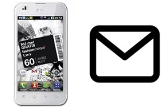 Set up mail in LG Optimus Black (White version)