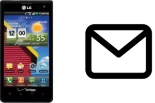 Set up mail in LG Optimus Zone