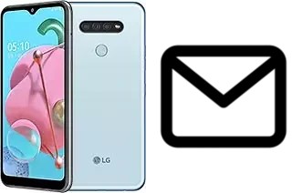 Set up mail in LG Q51