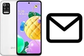 Set up mail in LG Q52