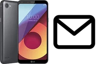 Set up mail in LG Q6+