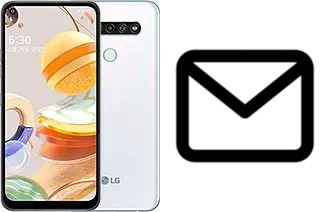 Set up mail in LG Q61