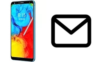 Set up mail in LG Q8