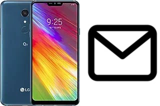 Set up mail in LG Q9