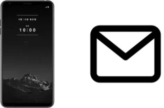 Set up mail in LG Signature Edition 2018