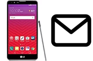 Set up mail in LG Stylo 2