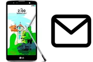 Set up mail in LG Stylus 2 Plus