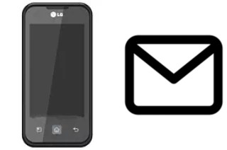 Set up mail in LG Univa E510