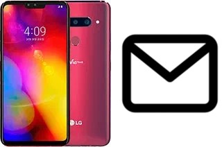 Set up mail in LG V40 ThinQ