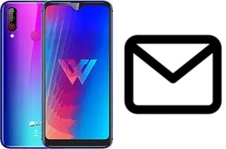 Set up mail in LG W30 Pro