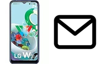 Set up mail in LG W31