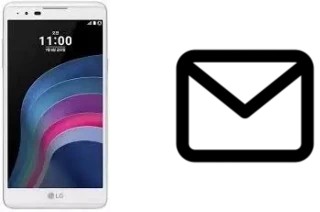 Set up mail in LG X Fast