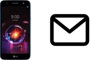 Set up mail in LG X Power 3