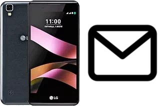 Set up mail in LG X style