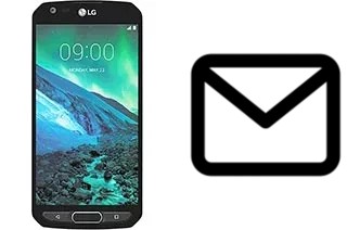 Set up mail in LG X venture