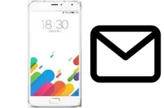 Set up mail in Meizu Blue Charm Metal