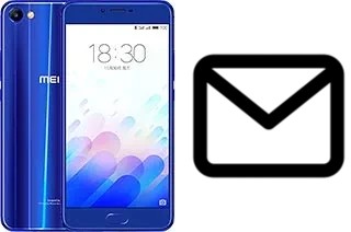 Set up mail in Meizu M3x