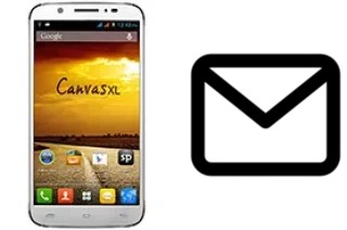 Set up mail in Micromax A119 Canvas XL