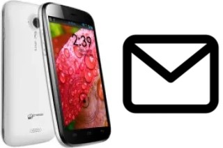 Set up mail in Micromax A116 Canvas HD