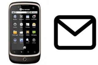 Set up mail in Micromax A70