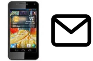 Set up mail in Micromax A90