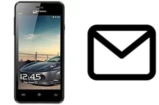 Set up mail in Micromax A67 Bolt