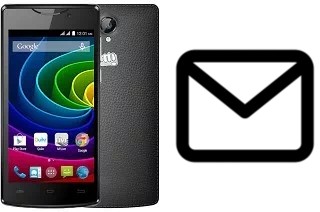 Set up mail in Micromax Bolt D320