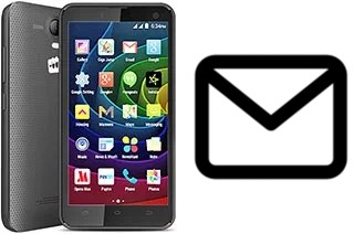 Set up mail in Micromax Bolt Q339