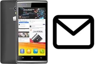 Set up mail in Micromax Canvas Fire 4G Q411