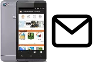 Set up mail in Micromax Canvas Fire 4 A107