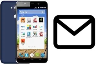 Set up mail in Micromax Canvas Play Q355