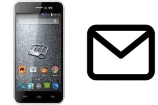 Set up mail in Micromax Canvas Pep Q371