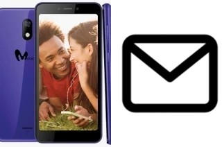 Set up mail in Mobicel X4