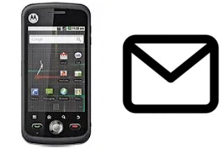 Set up mail in Motorola Quench XT5 XT502