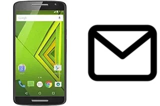 Set up mail in Motorola Moto X Play Dual SIM