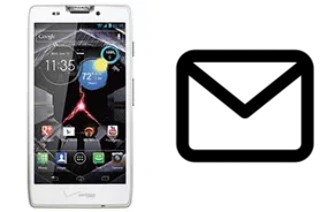 Set up mail in Motorola DROID RAZR HD