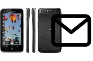 Set up mail in Motorola ATRIX HD