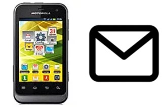 Set up mail in Motorola Defy Mini XT321