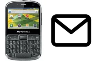 Set up mail in Motorola Defy Pro XT560