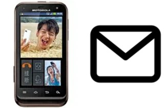 Set up mail in Motorola DEFY XT535