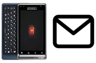 Set up mail in Motorola DROID 2