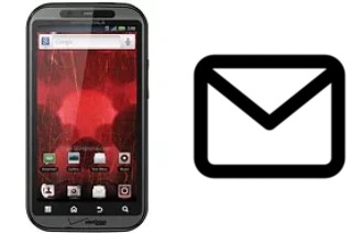 Set up mail in Motorola DROID BIONIC XT865