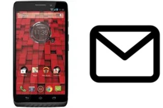 Set up mail in Motorola DROID Maxx