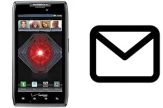 Set up mail in Motorola DROID RAZR MAXX