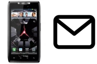 Set up mail in Motorola DROID RAZR XT912