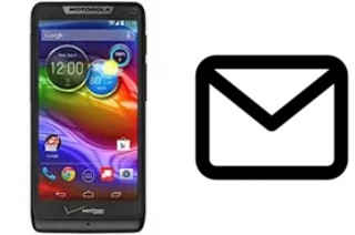 Set up mail in Motorola Luge