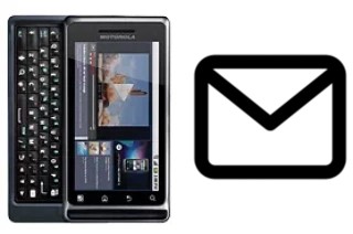 Set up mail in Motorola MILESTONE 2