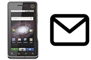 Set up mail in Motorola MILESTONE XT720