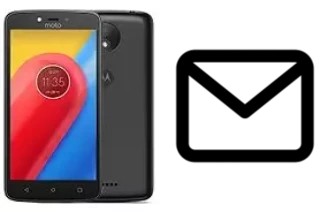 Set up mail in Motorola Moto C XT1750