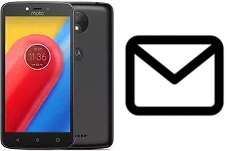 Set up mail in Motorola Moto C